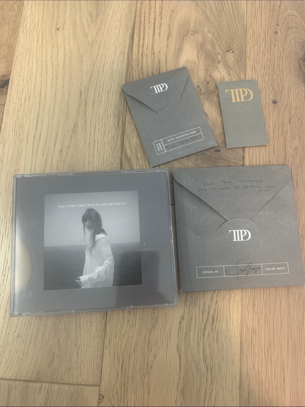 Taylor Swift The Tortured Poets Department The Albatross edition cd